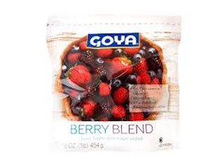 Frozen Fruit Berry Blend Goya 454g